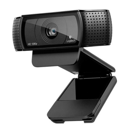 Logitech HD Pro Webcam C920 - Crystal Clear Video Calls and Recording - 960-000960